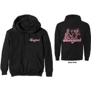 Blackpink - Unisex Pullover Hoodie: Photo Back (Back Print) ryhmässä Minishops / K-Pop Minishops / Blackpink @ Bengans Skivbutik AB (4085605r)