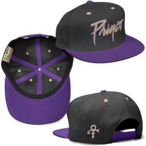 Prince - Gold Logo & Symbol Purp/Bl Snapback C ryhmässä MERCH @ Bengans Skivbutik AB (4086512)