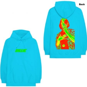 Billie Eilish - Billie Eilish Unisex Pullover Hoodie : Thermal Photo (Back Print) ryhmässä Minishops / Billie Eilish @ Bengans Skivbutik AB (4086519r)