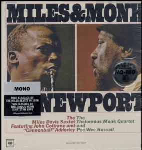 Miles Davis - Miles & Monk At Newport [Mono Vinyl] ryhmässä Minishops / Miles Davis @ Bengans Skivbutik AB (4087146)