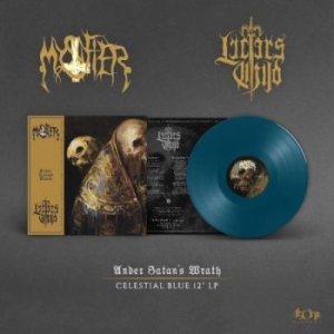 Lucifers Child / Mystifier - Under Satans Wrath (Blue Vinyl Lp) ryhmässä VINYYLI @ Bengans Skivbutik AB (4088164)