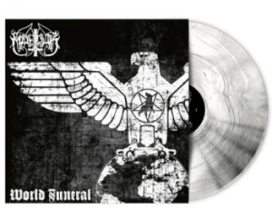 Marduk - World Funeral (White Marbled Vinyl ryhmässä Minishops / Marduk @ Bengans Skivbutik AB (4088168)