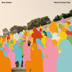 Blue States - World Contact Day (Cream) ryhmässä VINYYLI @ Bengans Skivbutik AB (4090323)