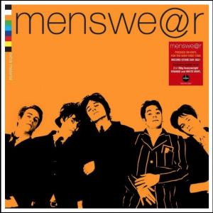 Menswear - Extra Material (180G Orange & White Viny ryhmässä VINYYLI @ Bengans Skivbutik AB (4091066)