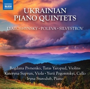 Lyatoshynsky Boris Poleva Victor - Ukrainian Piano Quintets ryhmässä ME SUOSITTELEMME / Joululahjavinkki: CD @ Bengans Skivbutik AB (4095208)