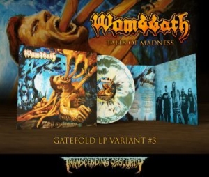 Wombbath - Tales Of Madness (Splatter Vinyl Lp ryhmässä VINYYLI @ Bengans Skivbutik AB (4095867)