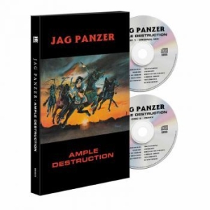 Jag Panzer - Ample Destruction (2 Cd Book) ryhmässä CD @ Bengans Skivbutik AB (4095885)