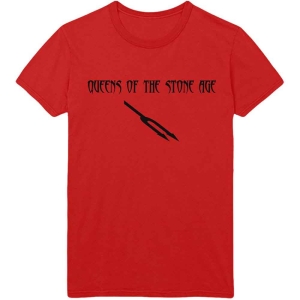 Queens Of The Stone Age - Deaf Songs Uni Red T-Shirt ryhmässä Minishops / Queens Of The Stone Age @ Bengans Skivbutik AB (4097080r)