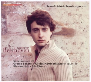 Jean-Frederic Neuburger - Beethoven: Piano Sonatas 19, 20 & 29 (+Dvd) ryhmässä CD @ Bengans Skivbutik AB (4104057)