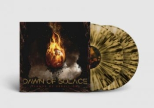 Dawn Of Solace - Flames Of Perdition (Black/Gold Vin ryhmässä VINYYLI @ Bengans Skivbutik AB (4105924)