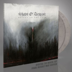 Shape Of Despair - Return To The Void (Ash Grey Vinyl ryhmässä VINYYLI @ Bengans Skivbutik AB (4105932)