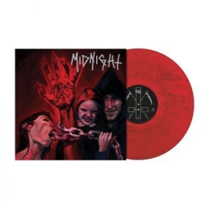 Midnight - No Mercy For Mayhem (Red/Black Marb ryhmässä VINYYLI @ Bengans Skivbutik AB (4109256)