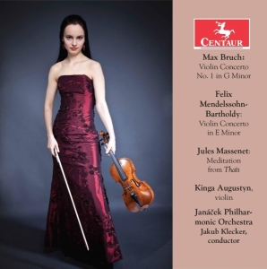 Kinga Augustyn - Bruch, Mendelssohn & Massenet: Violin Works ryhmässä CD @ Bengans Skivbutik AB (4109490)