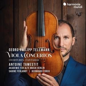 Tamestit Antoine - Telemann: Viola Concertos ryhmässä CD @ Bengans Skivbutik AB (4110703)