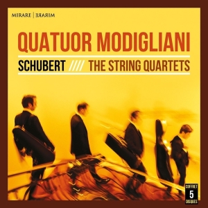 Quatuor Modigliani - Schubert: The String Quartets ryhmässä CD @ Bengans Skivbutik AB (4110715)