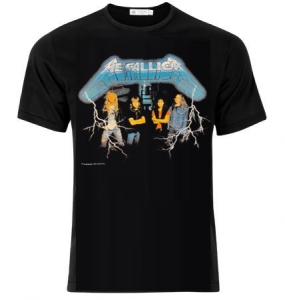 Metallica - Metallica T-Shirt Group 1984 Ride The Lightning ryhmässä MERCH @ Bengans Skivbutik AB (4111139)