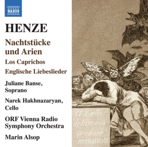 Henze Hans Werner - Nachtstucke Und Arien ryhmässä ME SUOSITTELEMME / Joululahjavinkki: CD @ Bengans Skivbutik AB (4114324)