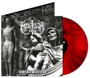 Marduk - Plague Angel (Red Marbled Vinyl Lp) ryhmässä Minishops / Marduk @ Bengans Skivbutik AB (4115237)