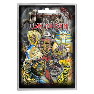 Iron Maiden - Early Albums Plectrum Pack ryhmässä MERCH @ Bengans Skivbutik AB (4116561)