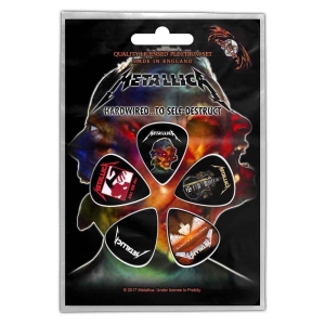 Metallica - Hardwired To Self Destruct Plectrum Pack ryhmässä MERCH @ Bengans Skivbutik AB (4116563)