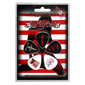 Motley Crue - Red, White & Crue Plectrum Pack ryhmässä MERCH @ Bengans Skivbutik AB (4116566)