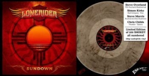 Lonerider - Sundown (Smokey Vinyl Lp) ryhmässä VINYYLI @ Bengans Skivbutik AB (4117548)