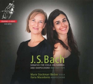 Bach J S - Sonatas For Viola (Da Gamba) And Ha ryhmässä ME SUOSITTELEMME / Joululahjavinkki: CD @ Bengans Skivbutik AB (4120147)