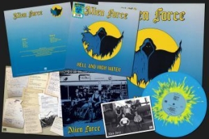 Alien Force - Hell And High Water (Yellow/Blue Sp ryhmässä VINYYLI @ Bengans Skivbutik AB (4120267)