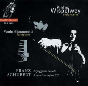 Schubert Franz - Arpeggione Sonata And Three Sonatin ryhmässä CD @ Bengans Skivbutik AB (4121200)