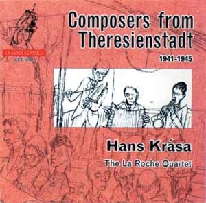 Krása Hans - Composers From Theresienstadt - Han ryhmässä CD @ Bengans Skivbutik AB (4121242)