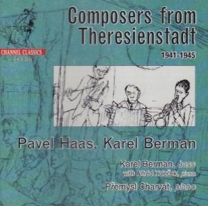 Pavel Haas Bart Berman - Composers From Theresienstadt - Haa ryhmässä CD @ Bengans Skivbutik AB (4125025)