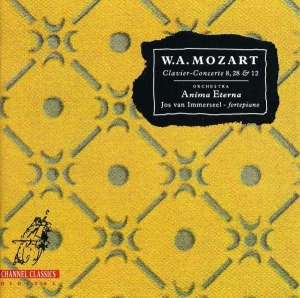 Mozart W A - Piano Concertos 8, 28 & 12 ryhmässä CD @ Bengans Skivbutik AB (4125030)