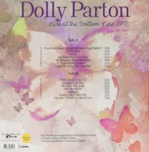 Parton Dolly - Live At The Bottom Line 1977 ryhmässä VINYYLI @ Bengans Skivbutik AB (4127031)