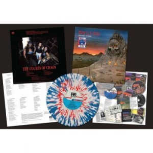 Manilla Road - Courts Of Chaos (Blue/White/Red Spl ryhmässä VINYYLI @ Bengans Skivbutik AB (4127568)