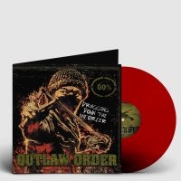 Outlaw Order - Dragging Down The Enforcer (Red) ryhmässä VINYYLI @ Bengans Skivbutik AB (4128608)