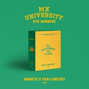 Monsta X - MONSTA X 2021 FAN-CONCERT [MX UNIVERSITY] DVD ryhmässä Minishops / K-Pop Minishops / Monsta X @ Bengans Skivbutik AB (4130216)