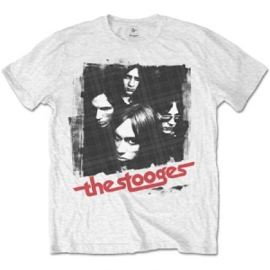 Iggy & The Stooges - Iggy & The Stooges Unisex T-Shirt : Four Faces ryhmässä MERCH @ Bengans Skivbutik AB (4130275r)