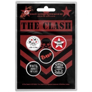 Clash - The Clash Button Badge Pack : London Calling ryhmässä Minishops / The Clash @ Bengans Skivbutik AB (4130340)