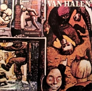 Van halen - Fair warning ryhmässä Minishops / Van Halen @ Bengans Skivbutik AB (4131764)