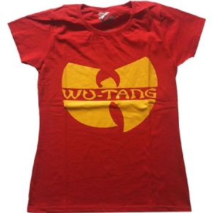 Wu-tang Clan - Wu-Tang Clan Ladies T-Shirt : Logo ryhmässä Minishops / Wu-Tang Clan @ Bengans Skivbutik AB (4132149r)