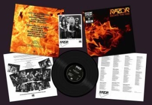 Razor - Escape The Fire (Black Vinyl Lp) ryhmässä VINYYLI @ Bengans Skivbutik AB (4132270)