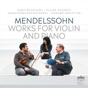 Mendelssohn Felix - Works For Violin & Piano ryhmässä CD @ Bengans Skivbutik AB (4132866)