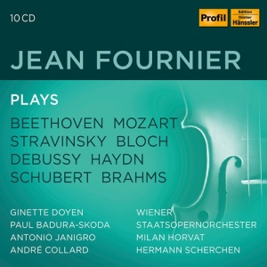 Isaac Albeniz Ludwig Van Beethoven - Jean Fournier Plays Beethoven, Moza ryhmässä CD @ Bengans Skivbutik AB (4132947)