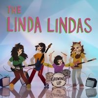 The Linda Lindas - Growing Up (Purple/Milky White Marb ryhmässä Minishops / The Linda Lindas @ Bengans Skivbutik AB (4134632)