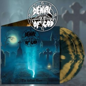 Denial Of God - Hallow Mass The (Sea Blue/Gold 2 Lp ryhmässä VINYYLI @ Bengans Skivbutik AB (4135860)