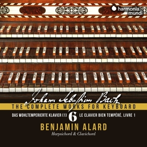 Benjamin Alard - Bach: The Complete Works For Keyboard 6: Das Wohltemperierte Klavier 1 ryhmässä CD @ Bengans Skivbutik AB (4136244)