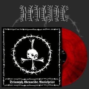 Revenge - Triumph Genocide Antichrist (Red Ma ryhmässä VINYYLI @ Bengans Skivbutik AB (4136263)