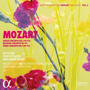 Mozart Wolfgang Amadeus - Violin Concerto No. 3, Kv. 216 Bas ryhmässä CD @ Bengans Skivbutik AB (4136298)