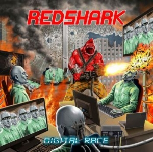 Redshark - Digital Race (Red) ryhmässä VINYYLI @ Bengans Skivbutik AB (4136475)