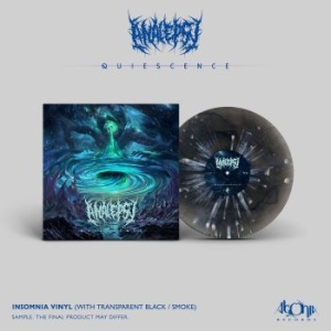 Analepsy - Quiescence (Clear/Black/Blue Splatt ryhmässä VINYYLI @ Bengans Skivbutik AB (4137173)